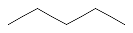 Structure formula (109-66-0)
