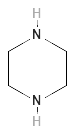 Strukturformel (110-85-0)