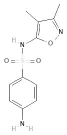 Structure formula (127-69-5)