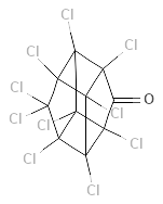 Structure formula (143-50-0)