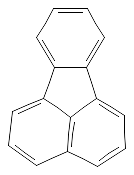 Structure formula (206-44-0)