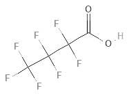 Structure formula (375-22-4)