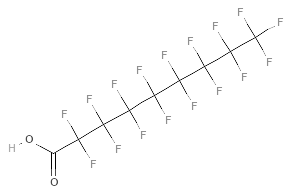 Structure formula (375-95-1)