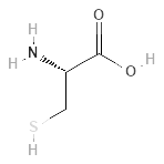 Structure formula (52-90-4)