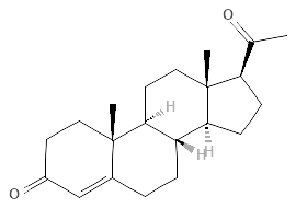 Strukturformel (57-83-0)