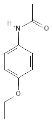 Structure formula (62-44-2)