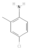 Structure formula (95-69-2)