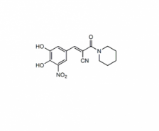 (2E)-3-(3,4-Dihydroxy-5-nitrophenyl)-2-(piperidin-1-ylcarbonyl)prop-2-ennitrile