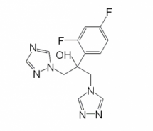 (2RS)-2-(2,4-Difluorophenyl)-1-(1H-1,2,4-triazol-1-yl)-3-(4H-1,2,4-triazol-4-yl)propan-2-ol