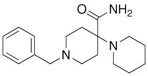 1-Benzyl-4-piperidino-isonipecotamide