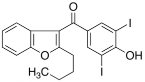 2-Butyl-3-(3,5-diiodo-4-hydroxybenzoyl)benzofuran