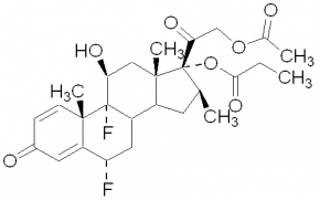 21-Acetate 17-propionate diflorasone