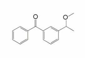 3-(1-Methoxyethyl)benzophenone