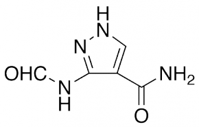3-(Formylamino)-1H-pyrazole-4-carboxamide