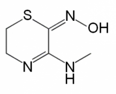 3-(Methylamino)-5,6-dihydro-2H-1,4-thiazin-2-one oxime