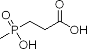 3-(Methylphosphinico) propionic acid