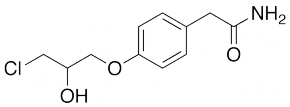 4-(3-Chloro-2-hydroxypropoxy)benzeneacetamide
