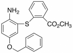 4-Benzyloxy-2-(2'-carbomethoxy)thiophenylaniline