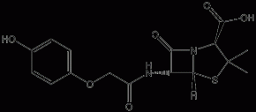 4-Hydroxyphenoxymethylpenicillin