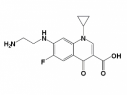 7-(2-Aminoethylamino)-1-cyclopropyl-6-fluoro-4-oxo-1,4-dihydroquinoline-3-carboxylic Acid