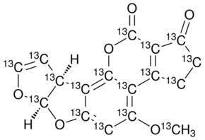 Aflatoxin B1-13C17