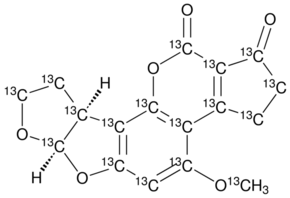 Aflatoxin B2-13C17