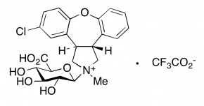 Asenapine N-beta-D-Glucuronide Trifluoroacetic Acid Salt (Mixture of Diastereomers)