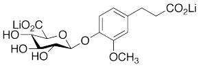 Dihydro Ferulic Acid 4-O-beta-D-Glucuronide Dilithium Salt