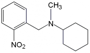 N-(2-Nitrobenzyl)-N-cyclohexyl-N-methylamine