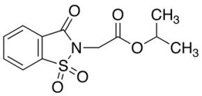Saccharin N-(2-Acetic Acid Isopropyl Ester)