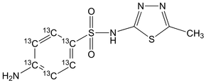 Sulfamethizole (phenyl-13C6)
