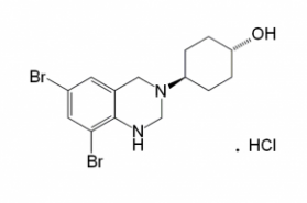 trans-4-(6,8-Dibromo-1,4-dihydroquinazolin-3(2H)-yl)cyclohexanol Hydrochloride