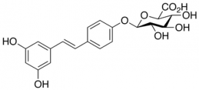 trans-Resveratrol 4'-O-beta-D-Glucuronide